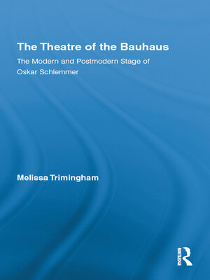 cover image of The Theatre of the Bauhaus